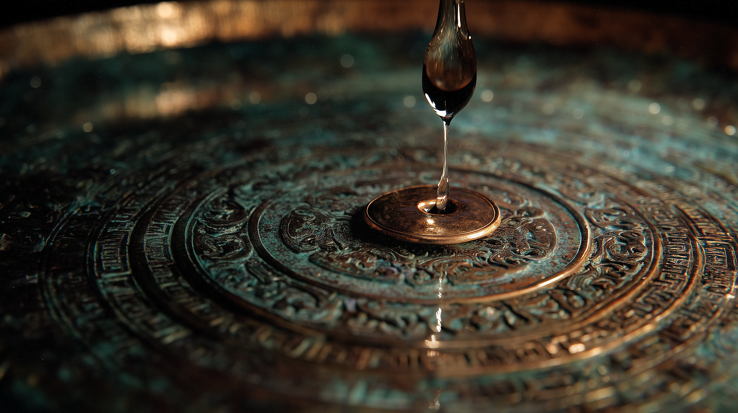 Vasque de cérémonie de fabrication d'eau bénite de panhumaniste