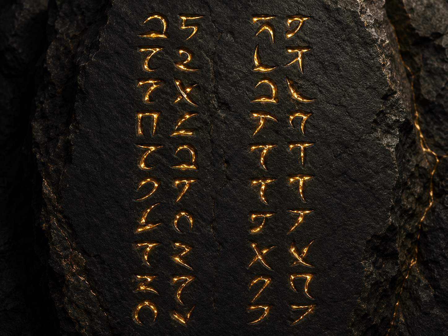 Texte de stèle stalagmitique de Roper