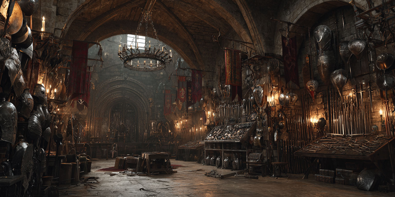 Boutique d'armes et armures Boutique d'armes et armures