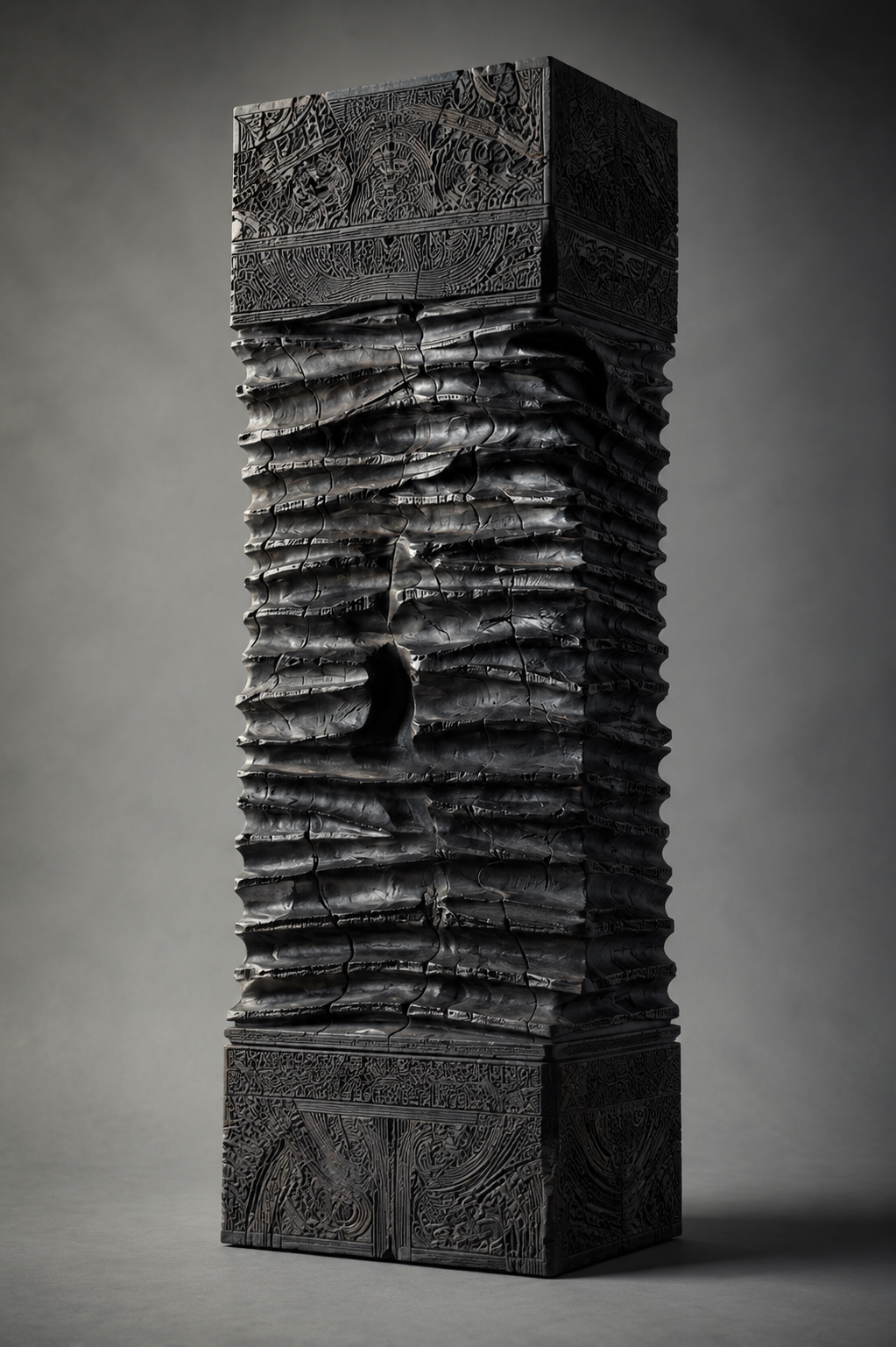 Colonne textuelle de Limon noir